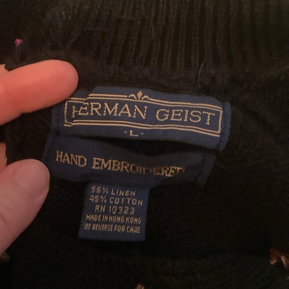 Vintage Linen Sweater - Picture 2 of 6